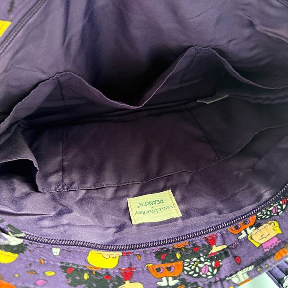 Vera Bradley Peanuts Snoopy Halloween Tote Bag Small - Picture 7 of 13